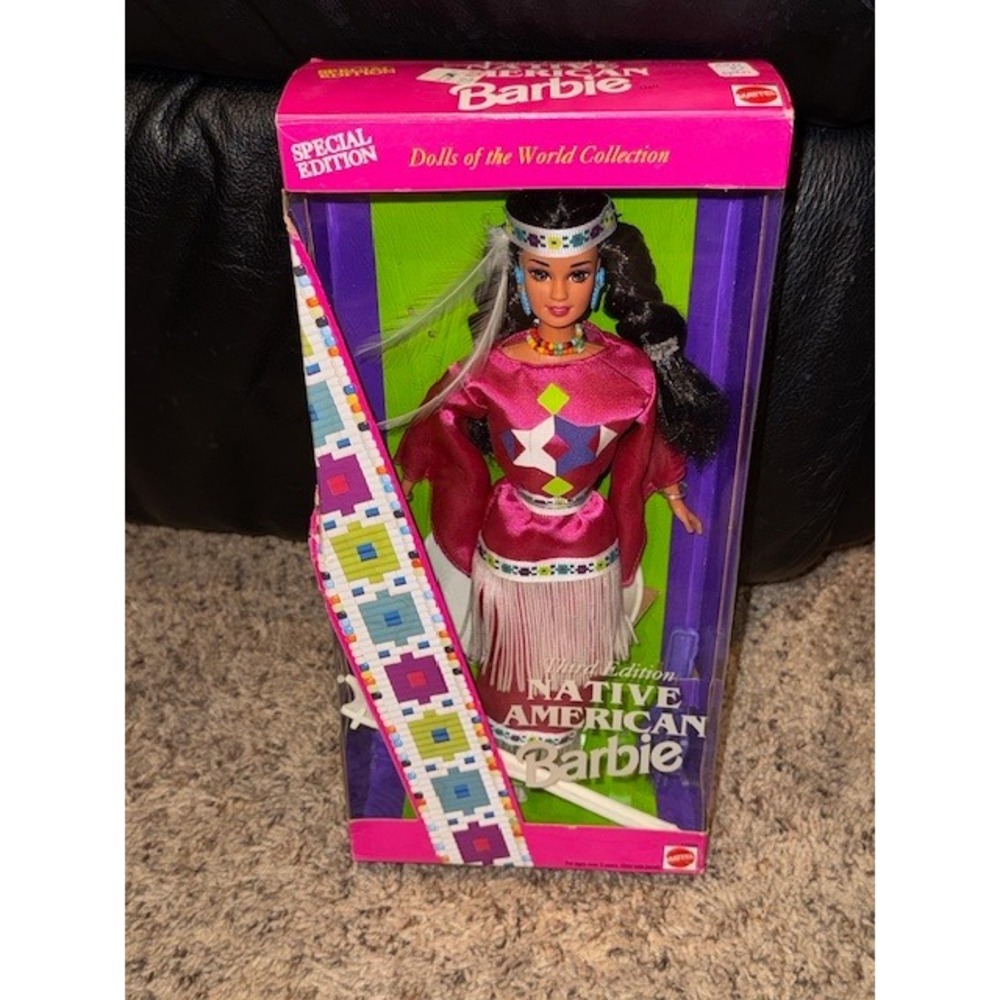 Mattel Barbie Dolls of the World Collection Third Edition Native American Barbie